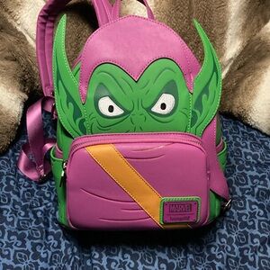 Loungefly Purple and Green Goblin-Inspired Bag